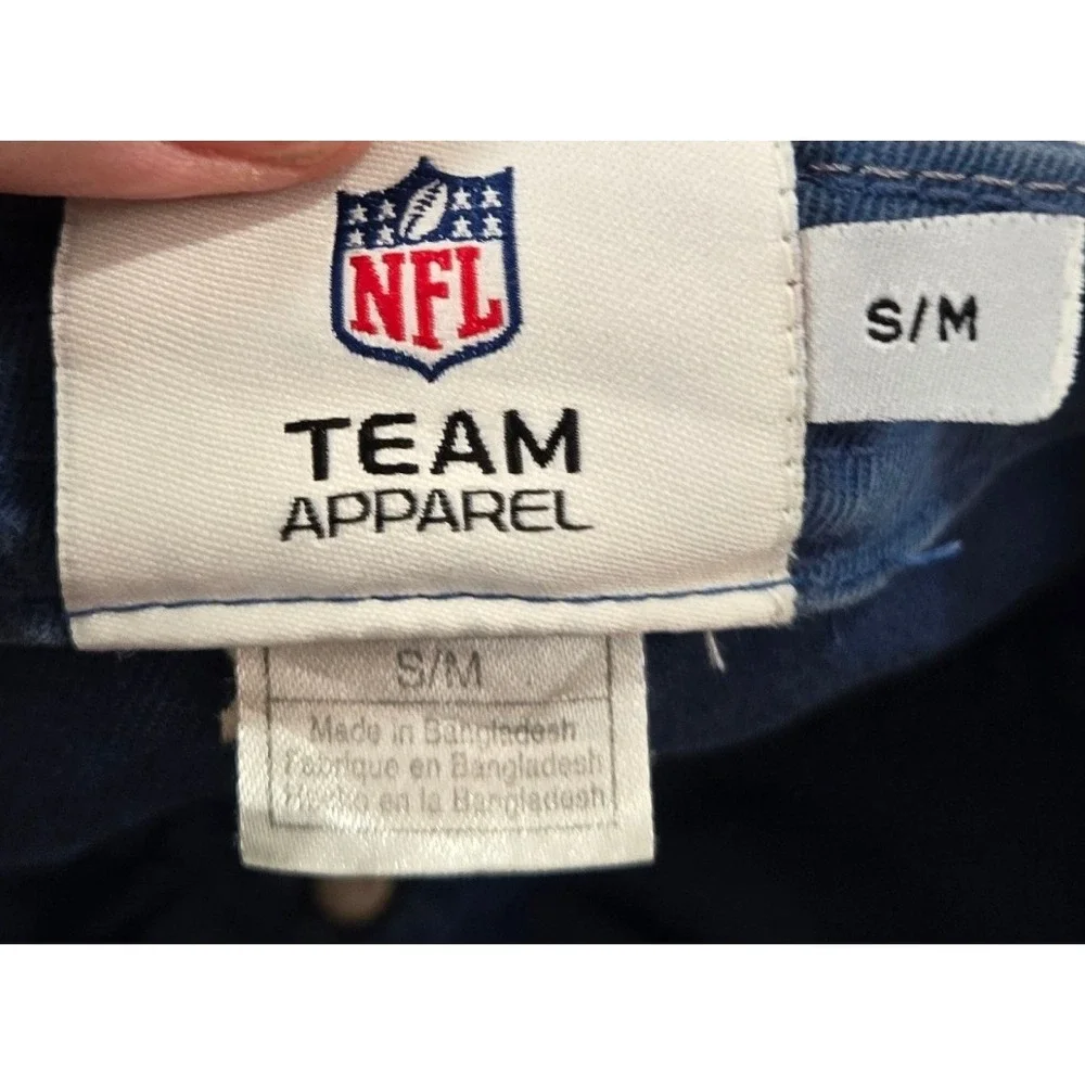 Indianapolis Colts‎ NFL Team Apparel Stretch Fit Hat Cap Blue SM Distressed